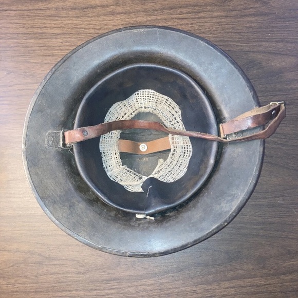 βοΈπ¬π§ Devonshire Regiment Helmet World War 1 Metal Helmet w/ Strap π¬π§π‘ - Picture 6 of 11